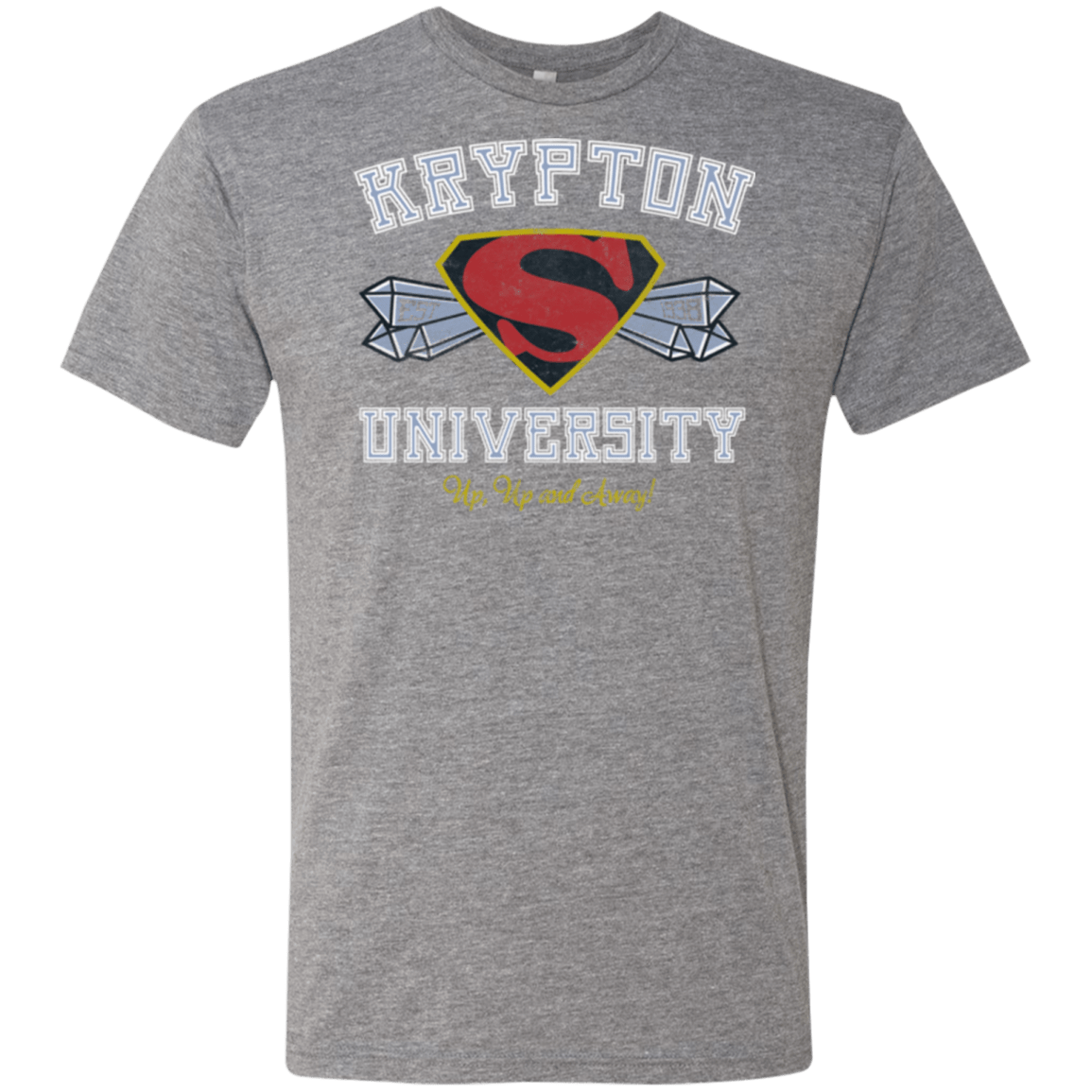 T-Shirts Premium Heather / Small Krypton University Men's Triblend T-Shirt