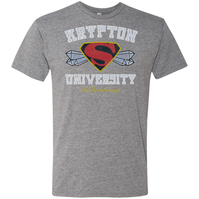 T-Shirts Premium Heather / Small Krypton University Men's Triblend T-Shirt