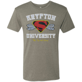 T-Shirts Venetian Grey / Small Krypton University Men's Triblend T-Shirt