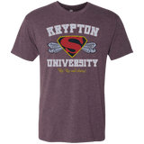 T-Shirts Vintage Purple / Small Krypton University Men's Triblend T-Shirt