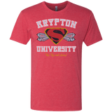 T-Shirts Vintage Red / Small Krypton University Men's Triblend T-Shirt