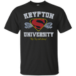 T-Shirts Black / Small Krypton University T-Shirt
