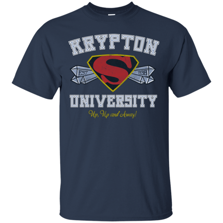 T-Shirts Navy / Small Krypton University T-Shirt