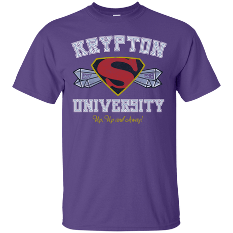 T-Shirts Purple / Small Krypton University T-Shirt
