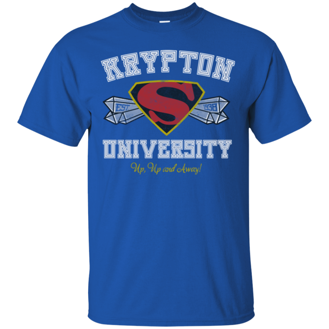 T-Shirts Royal / Small Krypton University T-Shirt