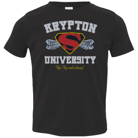 T-Shirts Black / 2T Krypton University Toddler Premium T-Shirt