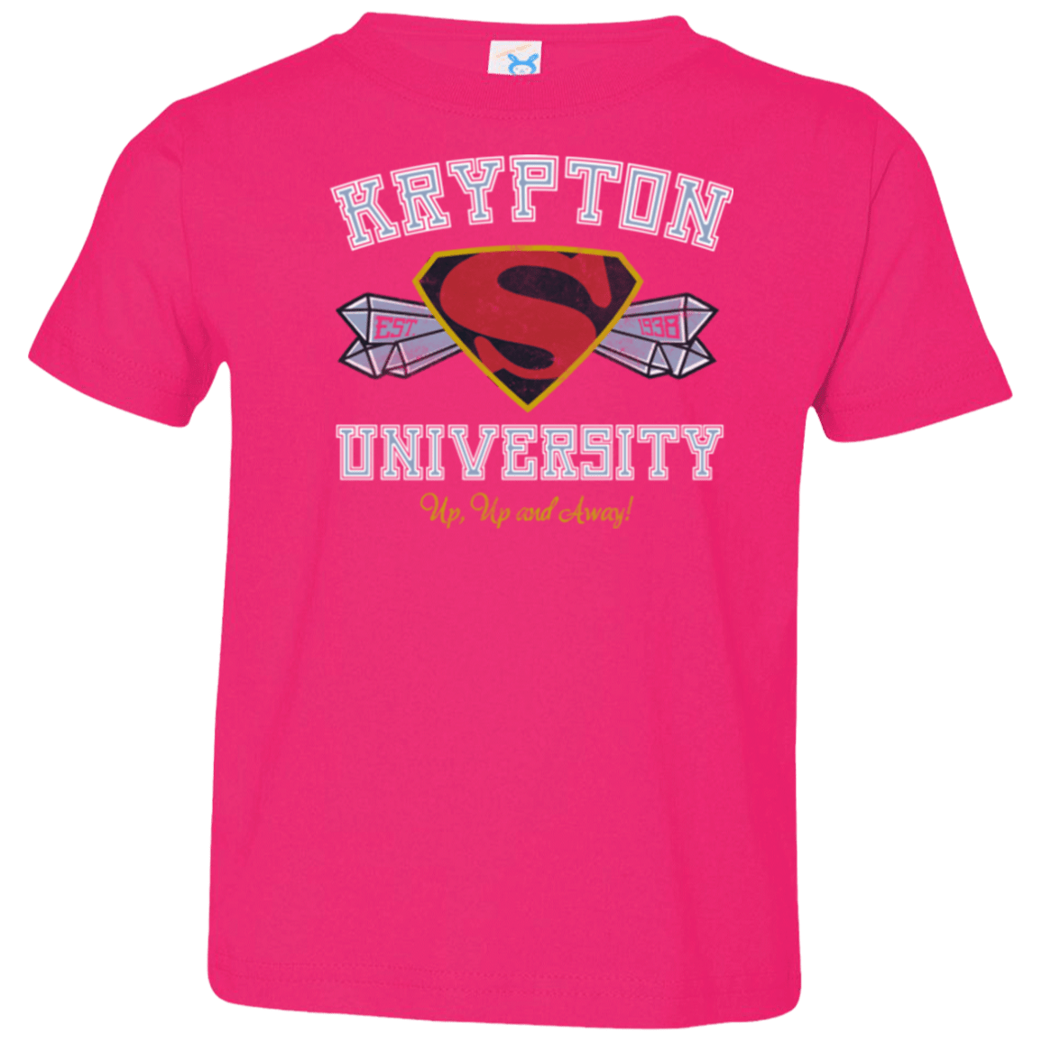 T-Shirts Hot Pink / 2T Krypton University Toddler Premium T-Shirt