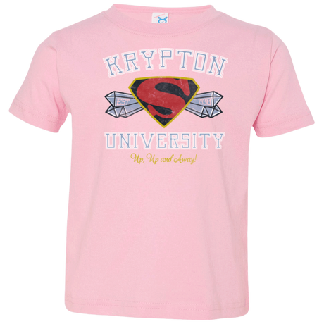 T-Shirts Pink / 2T Krypton University Toddler Premium T-Shirt