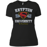 T-Shirts Black / X-Small Krypton University Women's Premium T-Shirt