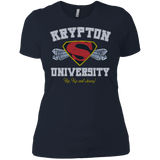T-Shirts Midnight Navy / X-Small Krypton University Women's Premium T-Shirt