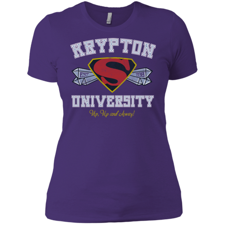 T-Shirts Purple / X-Small Krypton University Women's Premium T-Shirt