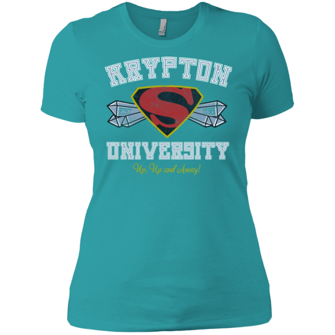 T-Shirts Tahiti Blue / X-Small Krypton University Women's Premium T-Shirt