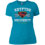 T-Shirts Turquoise / X-Small Krypton University Women's Premium T-Shirt