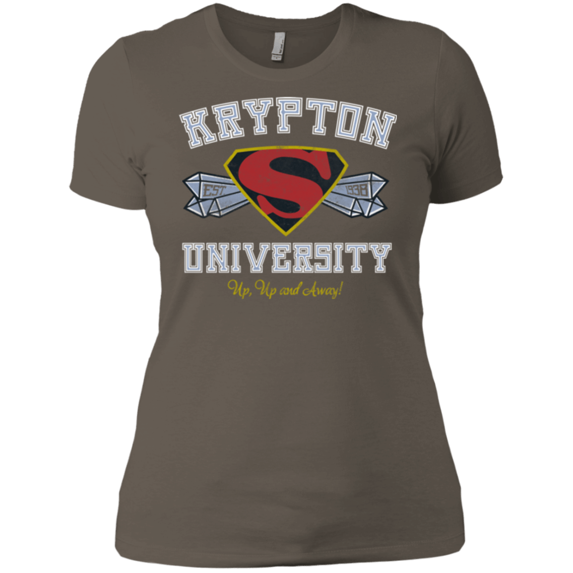 T-Shirts Warm Grey / X-Small Krypton University Women's Premium T-Shirt