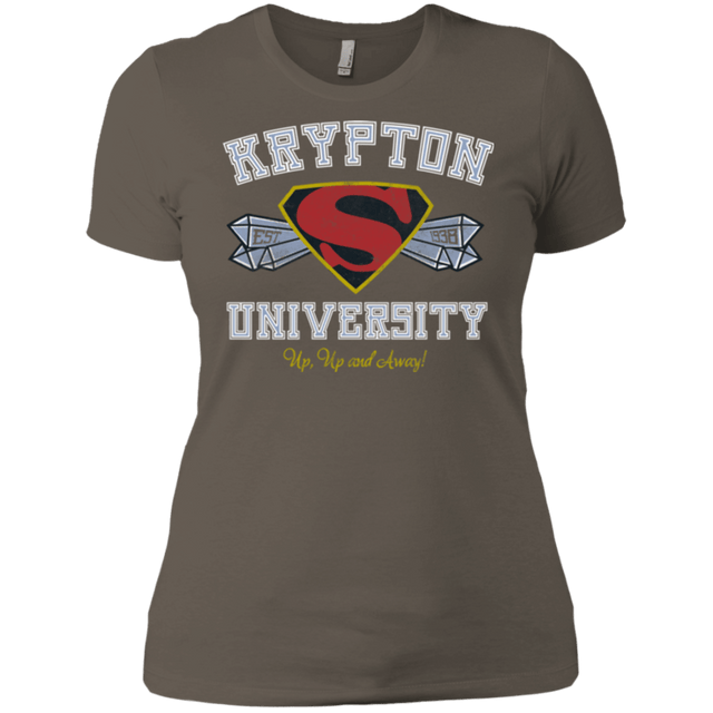 T-Shirts Warm Grey / X-Small Krypton University Women's Premium T-Shirt