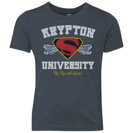 T-Shirts Vintage Navy / YXS Krypton University Youth Triblend T-Shirt