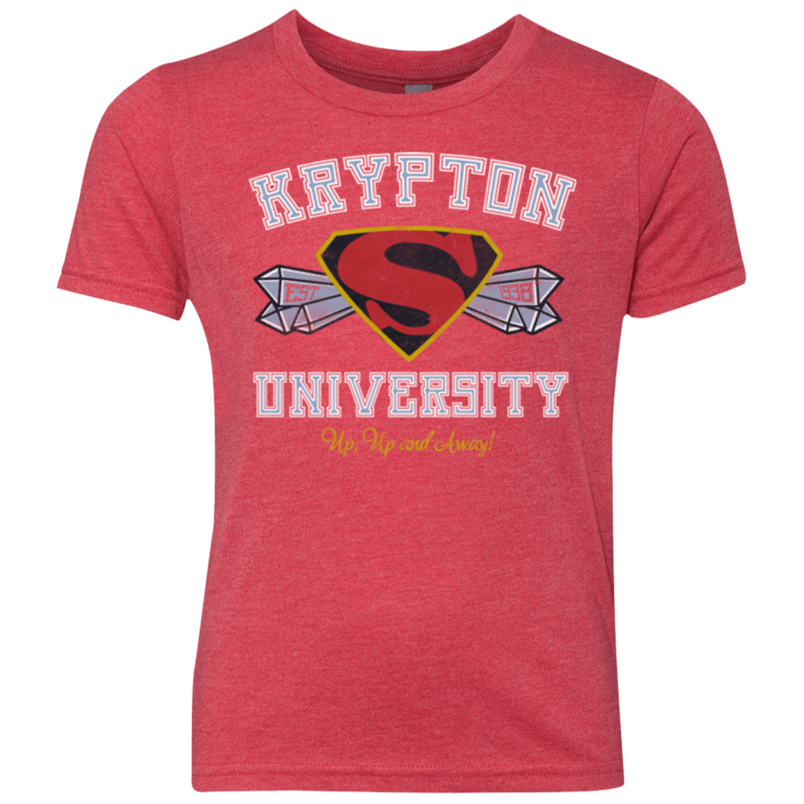 T-Shirts Vintage Red / YXS Krypton University Youth Triblend T-Shirt
