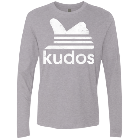 T-Shirts Heather Grey / Small Kudos Men's Premium Long Sleeve