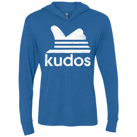 T-Shirts Vintage Royal / X-Small Kudos Triblend Long Sleeve Hoodie Tee