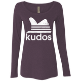 T-Shirts Vintage Purple / Small Kudos Women's Triblend Long Sleeve Shirt
