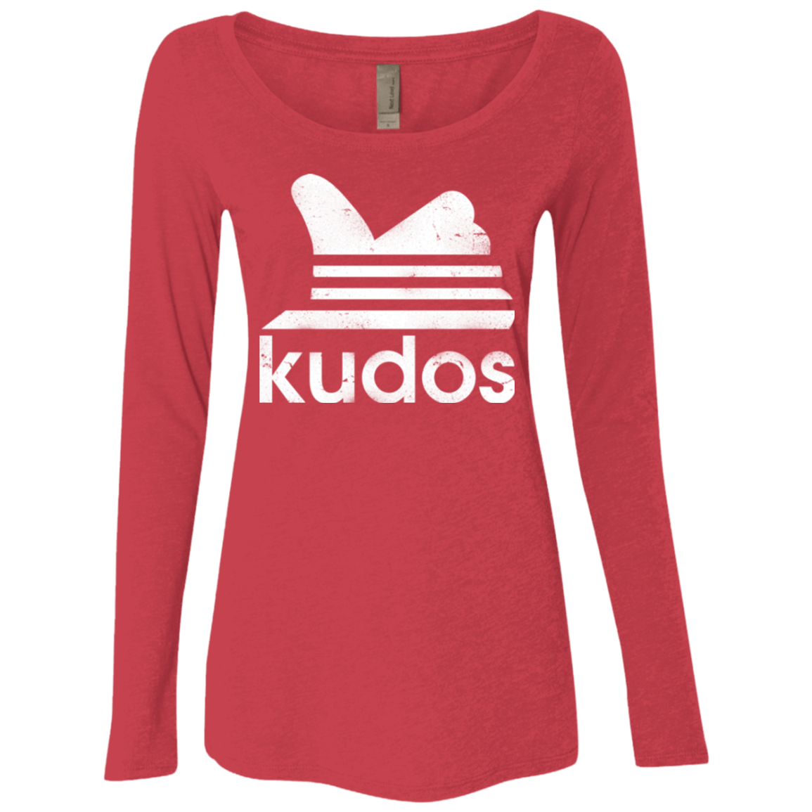 T-Shirts Vintage Red / Small Kudos Women's Triblend Long Sleeve Shirt