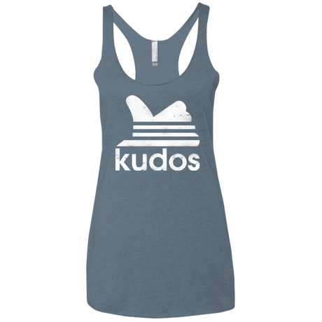 T-Shirts Indigo / X-Small Kudos Women's Triblend Racerback Tank