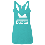 T-Shirts Tahiti Blue / X-Small Kudos Women's Triblend Racerback Tank