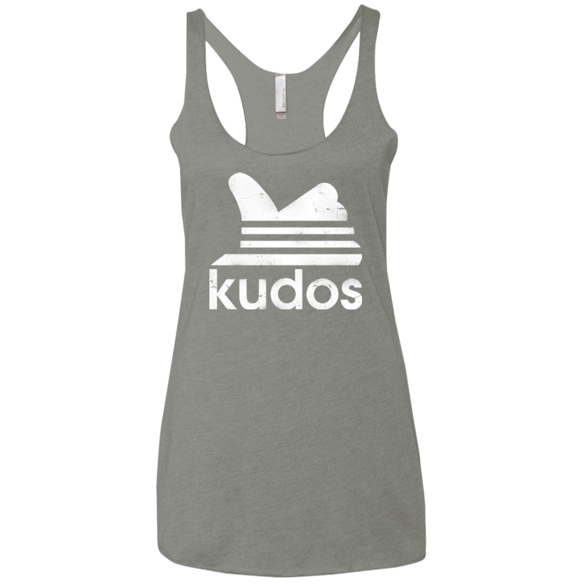 T-Shirts Venetian Grey / X-Small Kudos Women's Triblend Racerback Tank