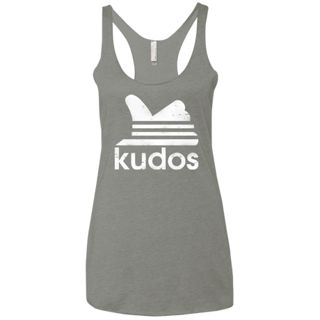 T-Shirts Venetian Grey / X-Small Kudos Women's Triblend Racerback Tank