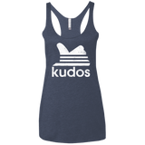 T-Shirts Vintage Navy / X-Small Kudos Women's Triblend Racerback Tank
