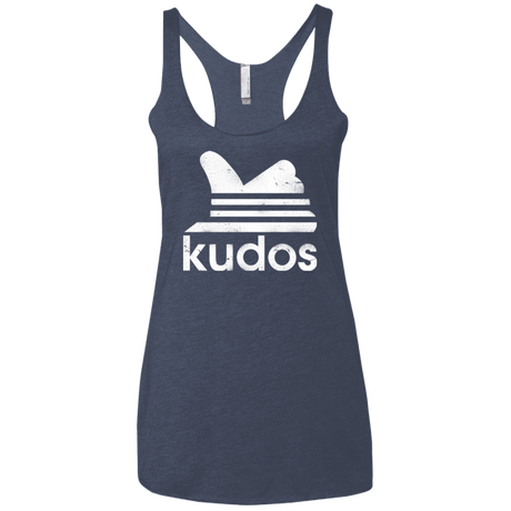 T-Shirts Vintage Navy / X-Small Kudos Women's Triblend Racerback Tank