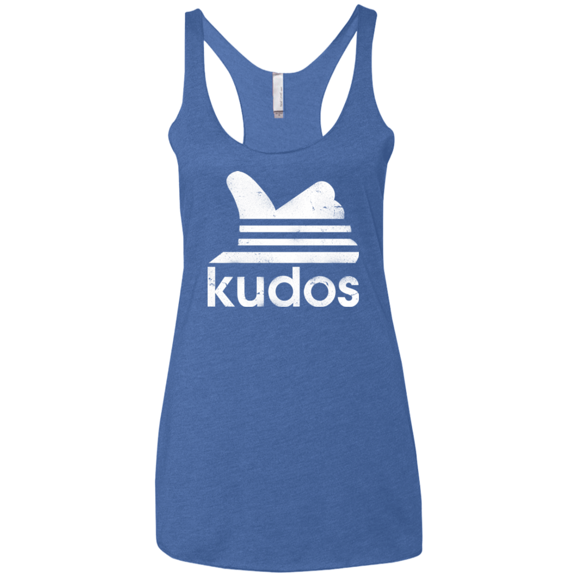 T-Shirts Vintage Royal / X-Small Kudos Women's Triblend Racerback Tank