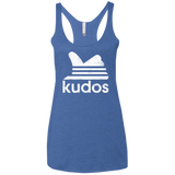 T-Shirts Vintage Royal / X-Small Kudos Women's Triblend Racerback Tank