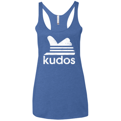 T-Shirts Vintage Royal / X-Small Kudos Women's Triblend Racerback Tank