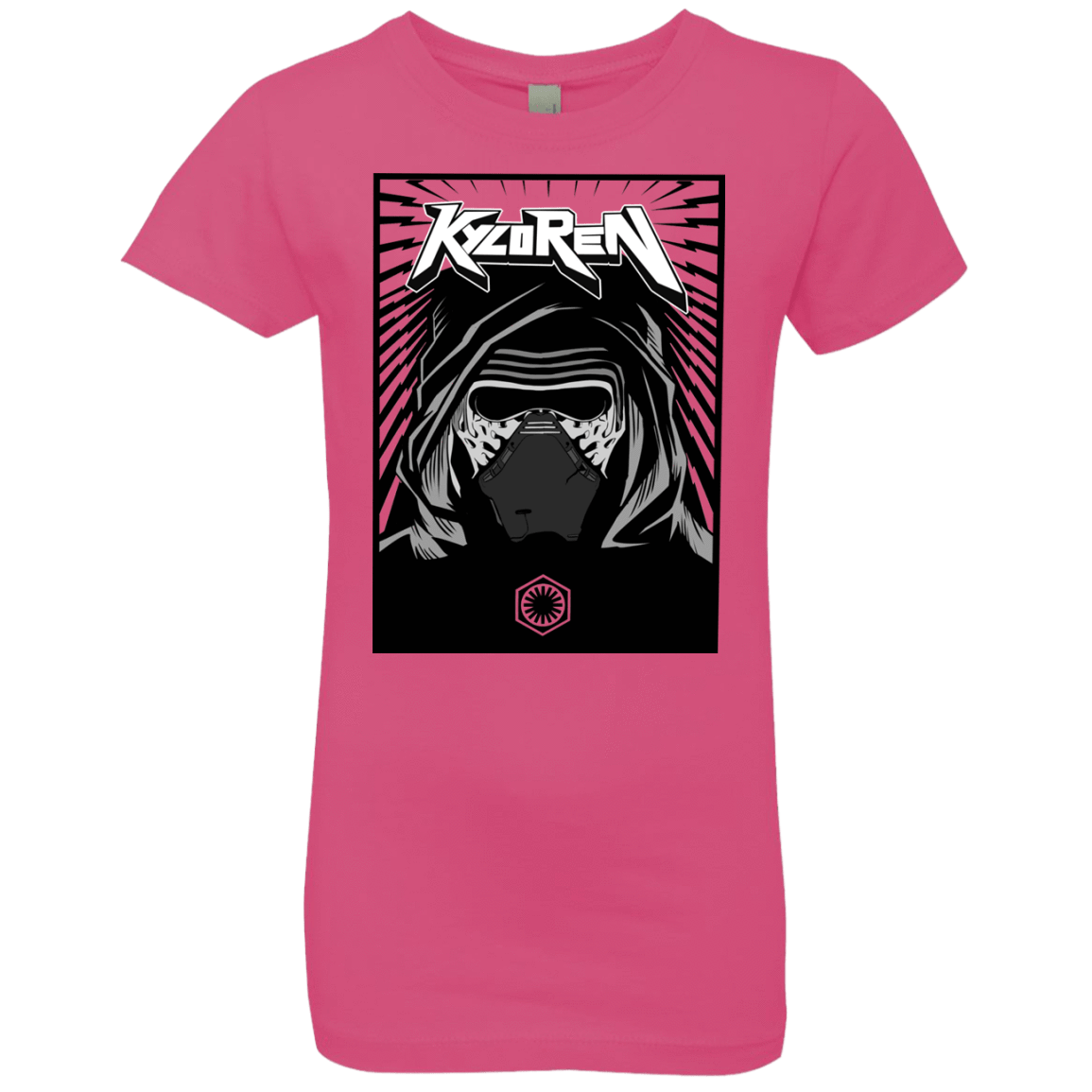 T-Shirts Hot Pink / YXS Kylo Rock Girls Premium T-Shirt