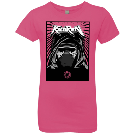 T-Shirts Hot Pink / YXS Kylo Rock Girls Premium T-Shirt