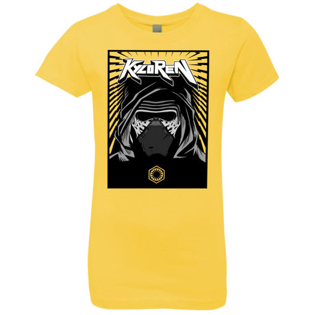 T-Shirts Vibrant Yellow / YXS Kylo Rock Girls Premium T-Shirt