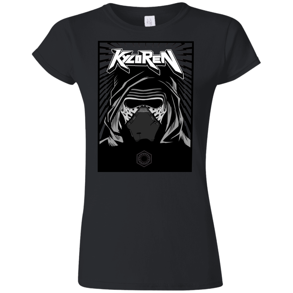 T-Shirts Black / S Kylo Rock Junior Slimmer-Fit T-Shirt