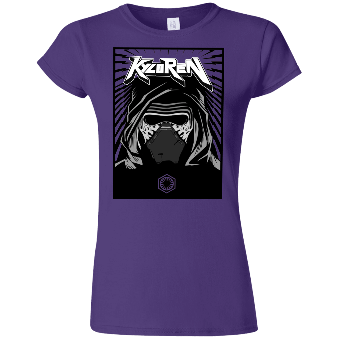 T-Shirts Purple / S Kylo Rock Junior Slimmer-Fit T-Shirt