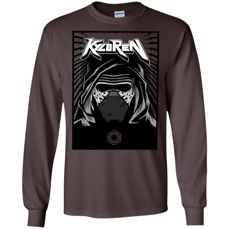 T-Shirts Dark Chocolate / S Kylo Rock Men's Long Sleeve T-Shirt