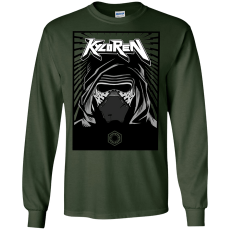 T-Shirts Forest Green / S Kylo Rock Men's Long Sleeve T-Shirt