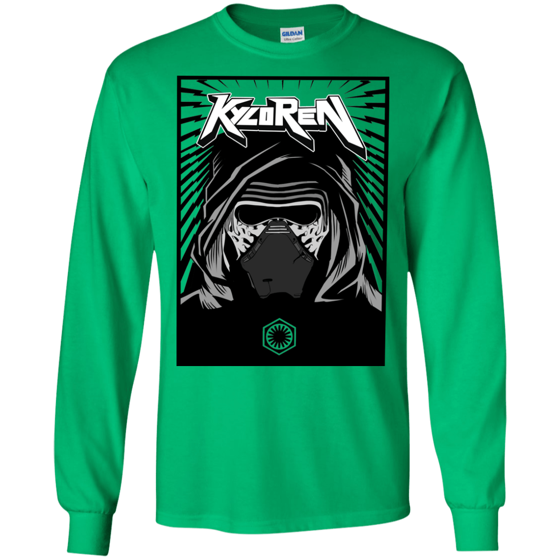 T-Shirts Irish Green / S Kylo Rock Men's Long Sleeve T-Shirt