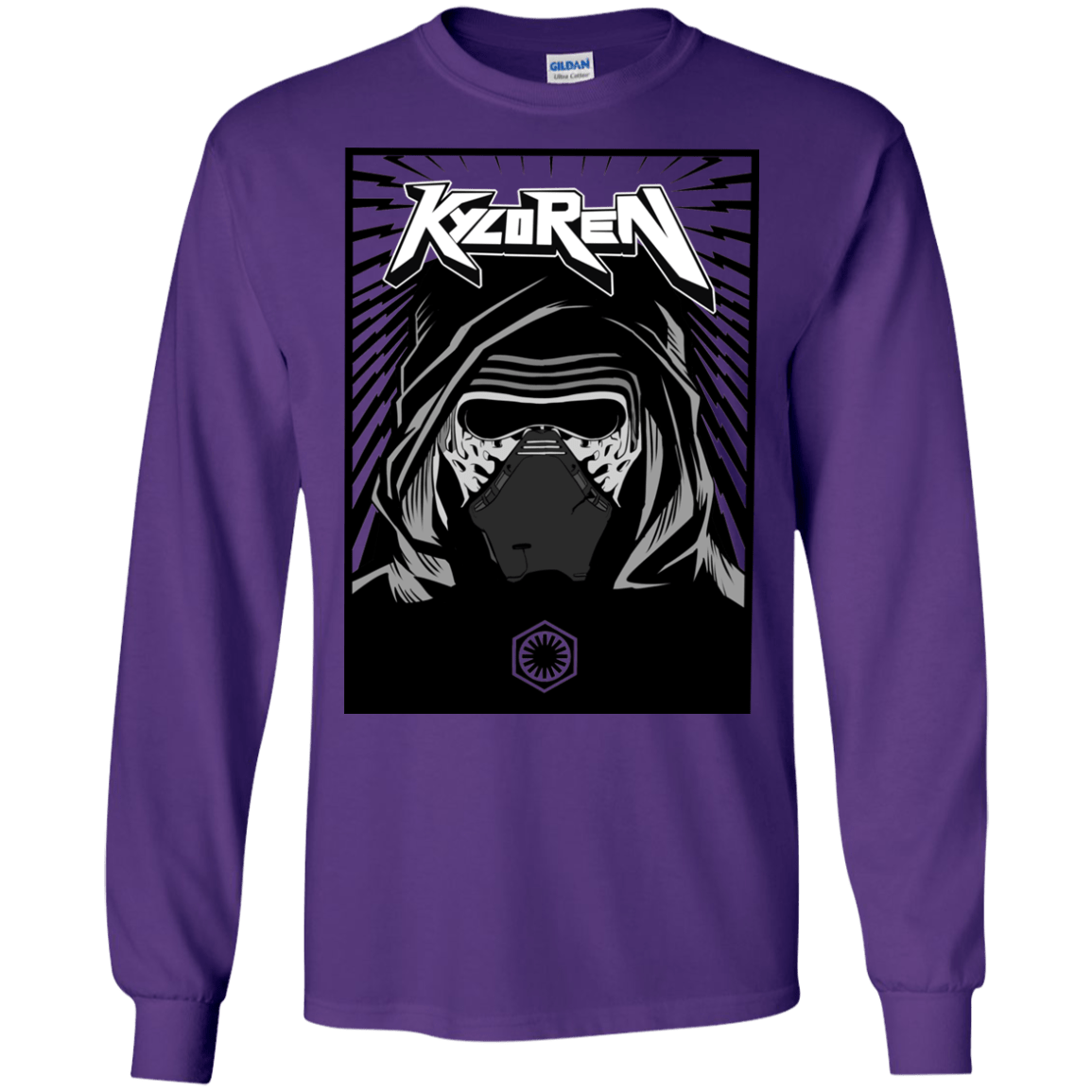 T-Shirts Purple / S Kylo Rock Men's Long Sleeve T-Shirt