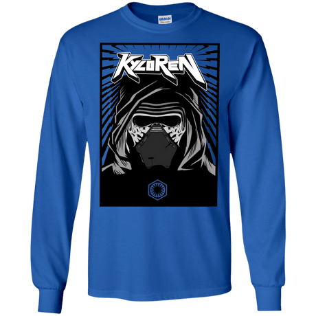 T-Shirts Royal / S Kylo Rock Men's Long Sleeve T-Shirt