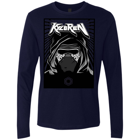 T-Shirts Midnight Navy / S Kylo Rock Men's Premium Long Sleeve