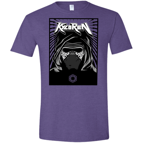 T-Shirts Heather Purple / S Kylo Rock Men's Semi-Fitted Softstyle