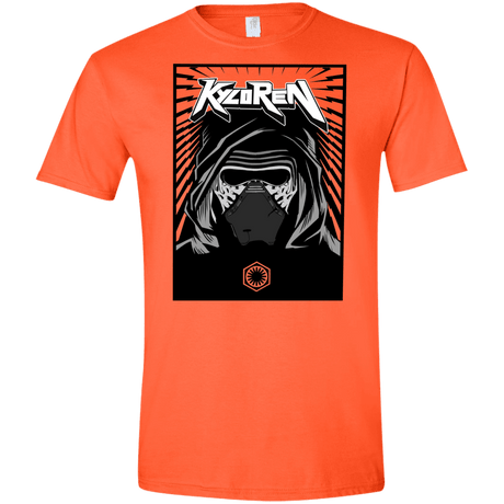 T-Shirts Orange / S Kylo Rock Men's Semi-Fitted Softstyle