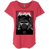 T-Shirts Vintage Red / X-Small Kylo Rock Triblend Dolman Sleeve