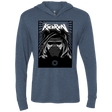 T-Shirts Indigo / X-Small Kylo Rock Triblend Long Sleeve Hoodie Tee