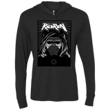 T-Shirts Vintage Black / X-Small Kylo Rock Triblend Long Sleeve Hoodie Tee